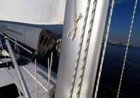 Segelyacht Segeln Segel Segelboot Boom Mast Vang Hanse 505 Seile